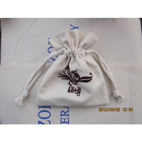 100pcs/lot)High quality jute/linen/flax drawstring jewelry bag for accessory/earphone,Size be customized,many colors,wholesale