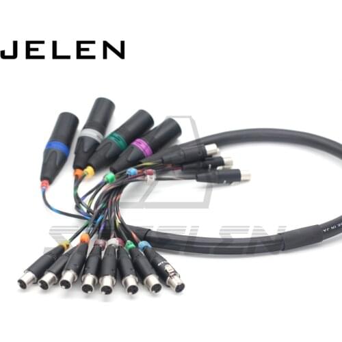 Lectrosonics OCTOPACK 8-channel base station and Sound Devices 788T recorder matching cable