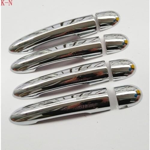 ABS Chrome Door Handle Cover trim for Renault Megane ii 2 MK2 2002 2003 2004 2005 2006 2007 2008 Car Styling Sticker Auto Access