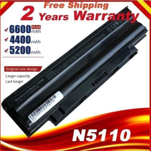 5200mAh laptop Battery j1knd for Dell Inspiron M501 M501R M511R N3010 N3110 N4010 N4050 N4110 N5010 N5010D N5110 N7 fast shpping