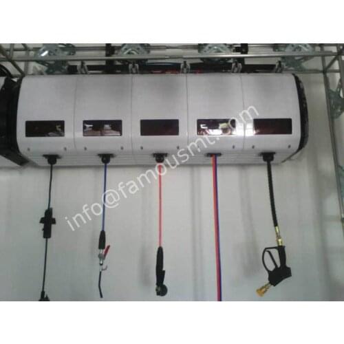 Automatic wall mounted retractable hose reel cabinet