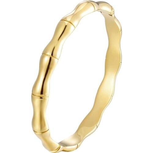 Fashion Love Punk Bracelet Bamboo Personality Bracelet Stainless Steel Jewelry For Men And Women Love Gift Wholesale