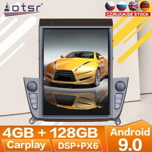 Carplay For Hyundai Ix35 2018 2019 Android 9 Radio Multimedia Car Cassette Recorder Stereo Player Tesla PX6 GPS Navi Head Unit