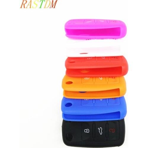 For Volkswagen POLO Tiguan Passat B5 B6 B7 Golf MK6 Scirocco Jetta MK5 MK6 Octavia Car Key Cover Key Case Key Bag