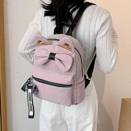 HISUELY Fashion Bohemia Women Shoulder Bag PU Leather Travel Backpack High Quality School Bag for Girl Sac a Dos Feminina BG1595