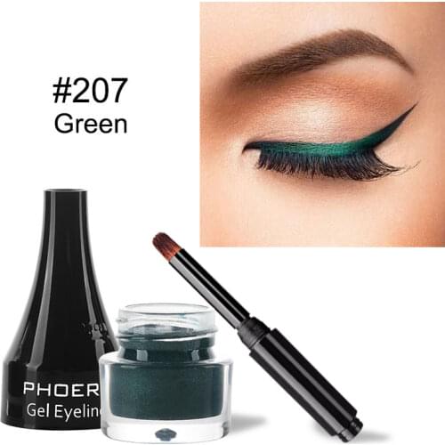 10 Colors Eyeliner Gum Long Lasting Waterproof Highly Pigmented Sweat-Resistant Natural Makeup Eyeliner Cosmetics Tool TSLM1