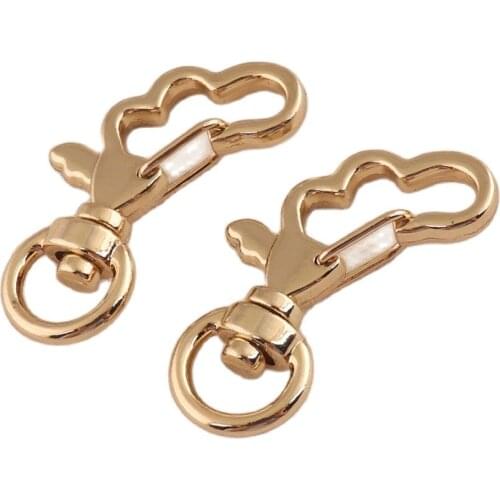 34*9mm Metal snap hook swivel clasp Hot Fashion Decoration Gift hardware accessories DIY swivel hook Handmade