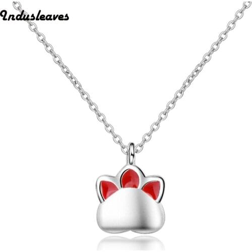 Indusleaves Fashion Jewelry New Necklace for Women Female Cute Kawaii Cat Bohemian Chain Necklace Choker Party Gift