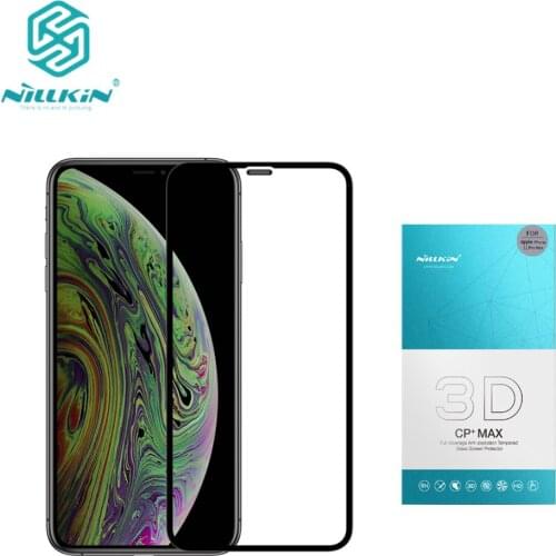NILLKIN Amazing 3D CP+ MAX Full Coverage Nanometer Anti-Explosion 9H Tempered Glass Screen Protector For iphone 11 pro max