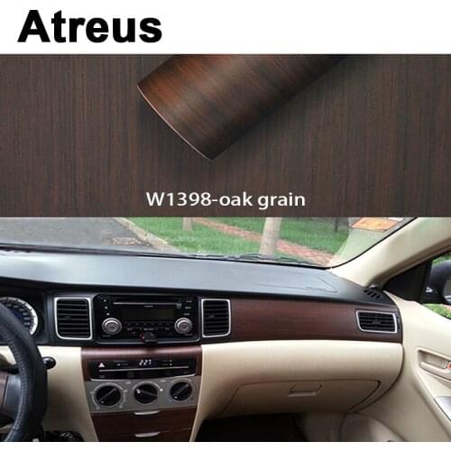 Atreus 30*100cm Premium Film Car Interior Decoration Sticker For Lexus Honda Civic Opel astra h j Mazda Kia Rio Ceed Volvo Lada