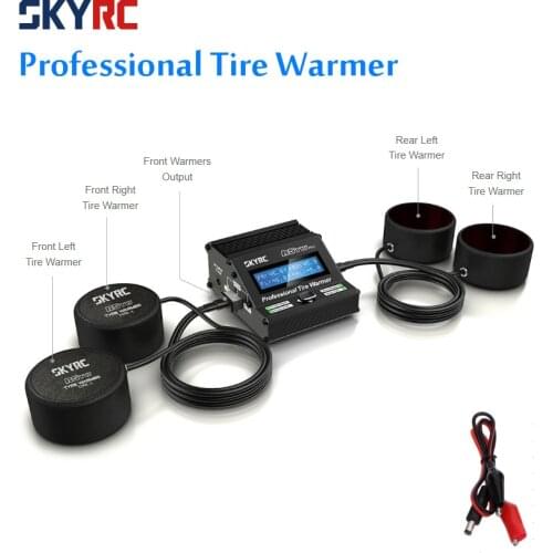 SKYRC Tire Warmer Electronic Temperature Controlled MCU RSTW For 1/10 Electric Touring Car RC Racing Drift Car Parts
