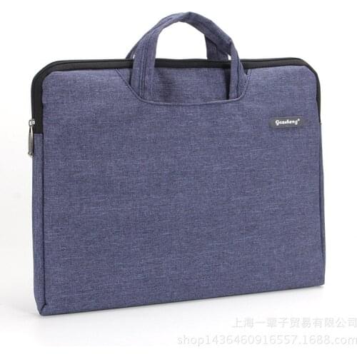 Portable A4 Document Bag Business Portfolio Office File Bag Male and Female For Documents iPad 14 Laptop Files Folder Handbag