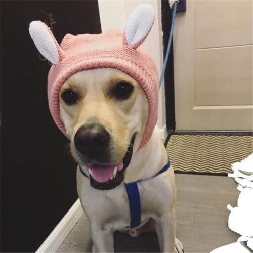 Pet Winter Outdoor Hat Dog Puppy Knitted Striped Cap Woole Cat Hats Headwear Small French Bulldogs Headdress Fashion Supplies