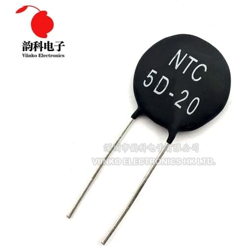 10pcs Thermistor Thermal Resistor NTC 5D-20