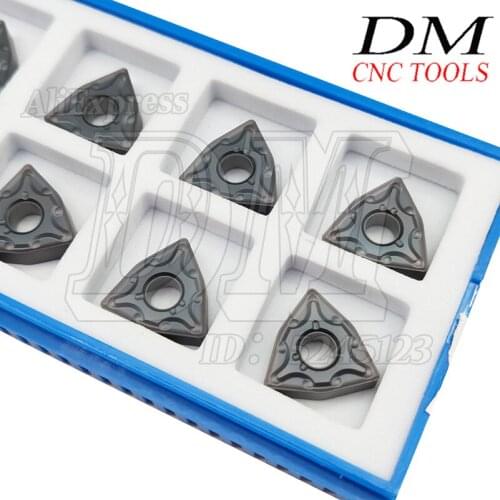 Lathe blade 10pcs WNMG080408/WNMG080404-MA Peach Type Carbide Insert WNMG432/WNMG431 High Quality Lathe Cutter Accessories