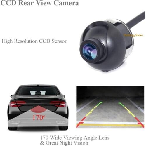 Universal 360 Degree Car Rear View Parking Camera Hd Color Night Reverse Version Backup Camera with 170 '' Wide Viewing Angle