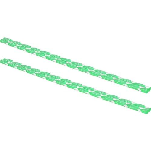 Fielect 2/4pcs High Quality Acrylic Rod Plexiglass Twist Rod Height 250/500mm Diameter 6mm Green/Deep Purple General Accessories