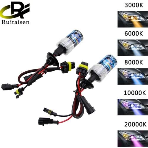 2pcs 55W Xenon H1 H7 H11 H3 H13 9005 9006 9004 9007 880 Headlight Bulb Car Light Brights HID Xenon Lamp 3000k - 12000K