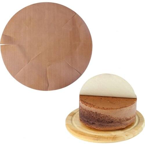 Paper Mat Clean Oil-proof Round Practical Baking Paper For Home Paper Mat