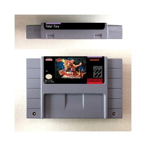 Fatal Fury 1 or 2 or special - Action Game Card US Version English Language