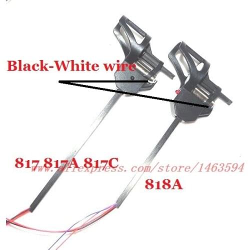 Wholesale UDI U817 U817C U818C RC Quadricopter Spare Parts Carbon tube motor set (black white wire ) Free Shipping