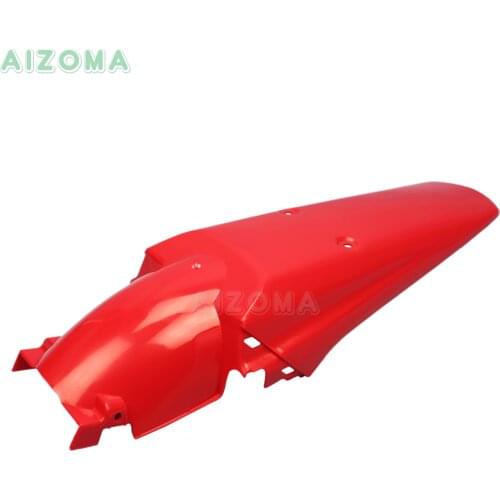 Motocross Enduro Red Mudguards Rear Fender Universal Protector Guards For Honda CRF CRM XR CR 125/150R/250/250R/450M/450R/650L