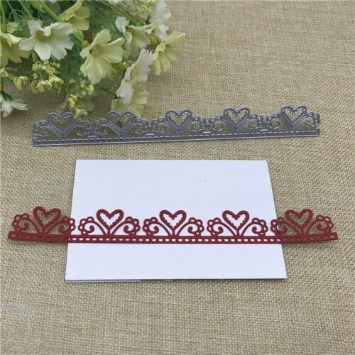 Love lace frame Metal Dies Scrapbooking Metal Cutting Dies Craft Stamps die Cut Embossing Card Make Stencil Frame