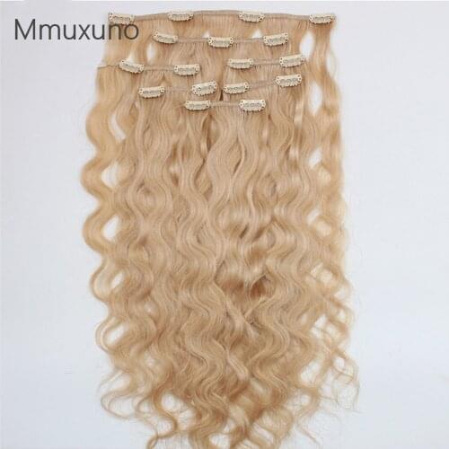 Natural water ripple pattern of human hair clip