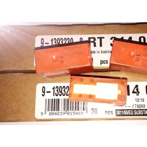 RT314024 TE Tyco Relay 16A 24VDC 250VAC 1 from C DIP8 new and original