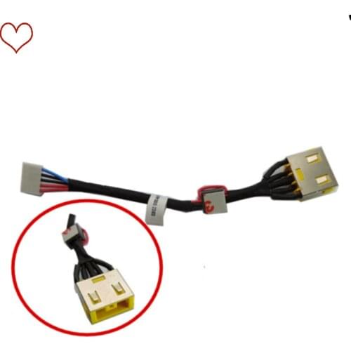 New Laptop DC Power Jack Cable For Lenovo G400S G405S G490S G500S DC Charging Wire Cord Cable