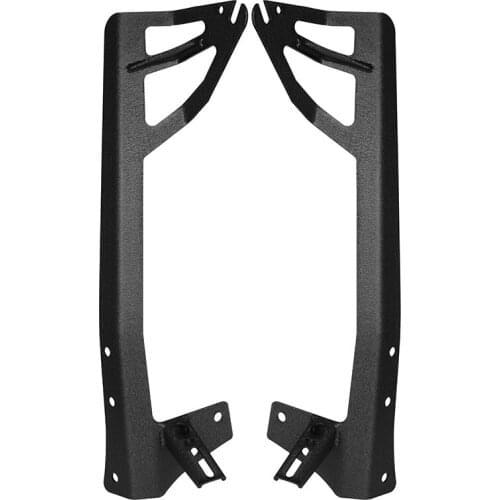 Pair 50 52 Inch 288W 300W 500W OffRoad LED Light Bar Roof Mounting Upper Windshield Mounting Bracket for Jeep Wrangler 1997-2017