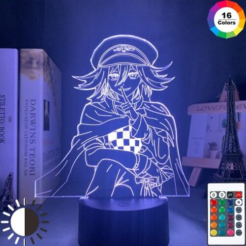 Danganronpa Led Night Light Kokichi Oma Lamp for Home Decoration Child Gift Danganronpa Acrylic Table Lamp Kokichi Oma