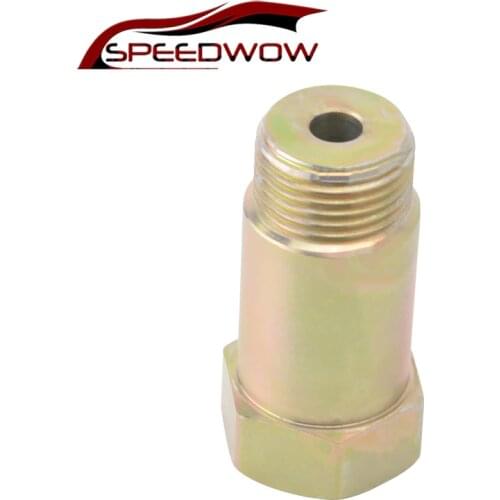 SPEEDWOW Universal M18*1.5 O2 Iron Plating Zinc Sensor Spacer Adapter Isolator Extender Bung Adapter Car Accessories