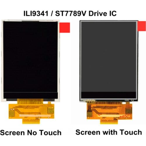 2.8 inch 18P SPI TFT LCD Welding Screen with Touch panel ILI9341 Drive IC 240*320