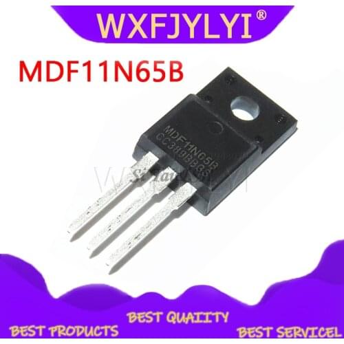 5pcs/lot MDF11N65B TO-220F MDF11N65 TO-220 650V 11A new original