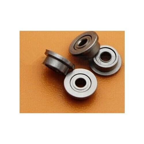 500pcs flanged bearing MF63ZZ 3*6*2.5 mm LF-630ZZ MF63 -2Z miniature flange deep groove ball bearings
