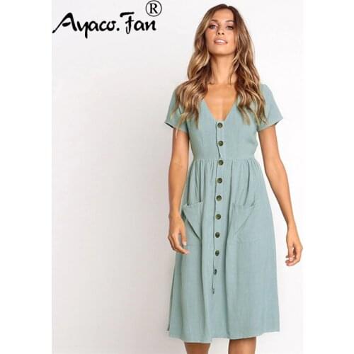 Женские пляжные сарафаны Ayaco.Fan China At AliExpress