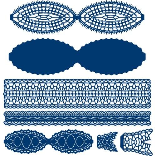 Radiant Ribbon Wrap 2021 Arrival New Metal Cutting Dies Diary Scrapbooking Craft Engraving Making Greeting Card Handmade