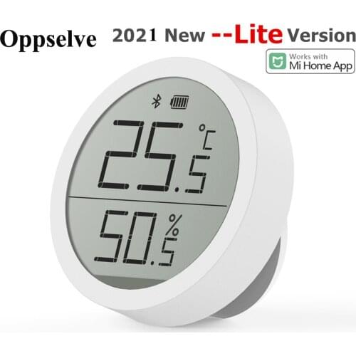 Smart Home Temperature And Humidity Sensor For Tuya Zigbee With LED Screen Works With Home Assistant For Mi App Tuya Zigbee Hub