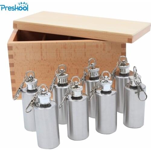 Baby Toy Montessori Thermic Bottles Sensorial Early Childhood Education Preschool Kids Brinquedos Juguetes