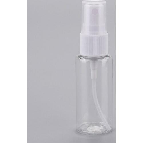 25ML X 100 Transparent Spray Bottle Spray Bottles Portable Bottle Travel Container Refillable Cosmetics Container