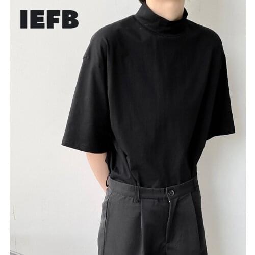 Мужские однотонные футболки IEFB China At AliExpress