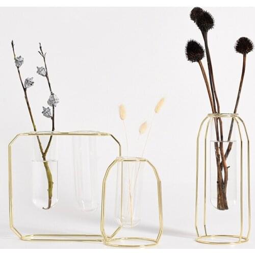 Kimcrafts Glass Flower Vases