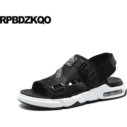 Summer Designer Shoes Men High Quality Platform Luxury Sandals Mesh Native Outdoor Waterproof Sport Sneakers 2018 Casual Black