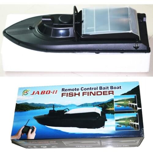 New JABO-2BL Remote Control Bait Boat With Fish Finder Upgrade Eiditon of JABO-2BS JABO-2B Jabo 2bs 2b RTR RC boat