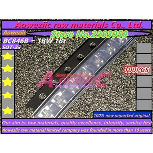 100%new imported original BC846B BC846 1B BC847B BC847 1F BC807-25LT1G BC807 5B1 A1015LT1 BA 2SC5343SFY 2SC5343 DAY SOT-23