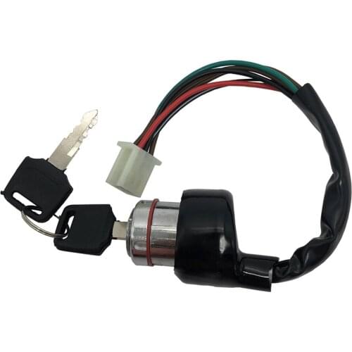 Ignition Key Switch Six Wires For Roket Kazuma Meerkat Falcon Max E-Moto 50cc 110cc 125cc 150cc 250cc Go Kart ATV Quad