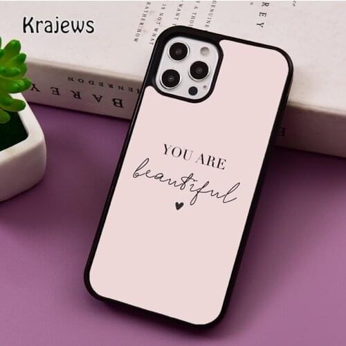 Simple English word phrase inspirational phone Case For iPhone 5 SE 2020 6 7 8 Plus 12 mini 11 Pro X XR XS Max Samsung S8 S9 S10