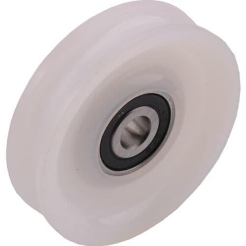 OD70mm W17mm Bearing 6200RS 70*17*6200 Elevator Door Hanger Roller Flat/Round Groove 70x17x6200
