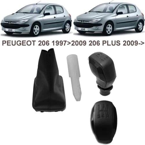 SHIFTERS LEVER GAITER + SPORTS KNOB SET BLACK 206-206 PLUS 1997- 443472885